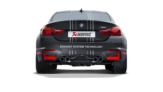 Akrapovic Slip-On Titan Endschalldämpfer BMW M4 F82/F83 ohne OPF mit ECE-Zulassung