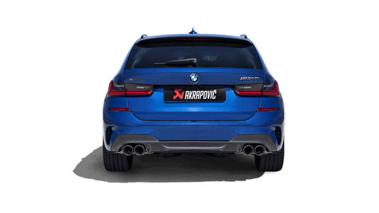 Akrapovic Slip-On Titan Endschalldämpfer BMW M340i G20/G21 OPF mit ECE-Zulassung