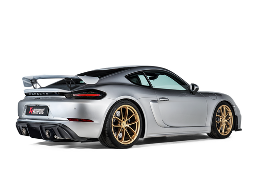 Akrapovic Slip-On Race Titan Endschalldämpfer für Porsche 718 GT4 (2020-2022)