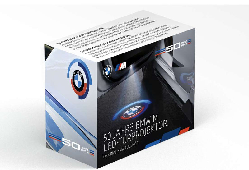 BMW M 50 Jahre LED-Türprojektoren 50mm - 63315A64018 – Mach 4 Parts