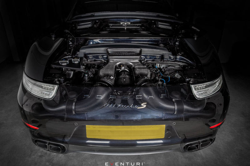Laden Sie das Bild in Galerie -Viewer, Eventuri Carbon Ansaugsystem für Porsche 911 Turbo / Turbo S 991.1 / 991.2
