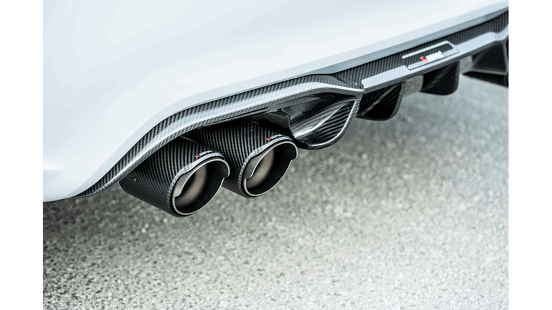 Laden Sie das Bild in Galerie -Viewer, Akrapovic Slip-On Titan Endschalldämpfer für BMW M2 Competition F87
